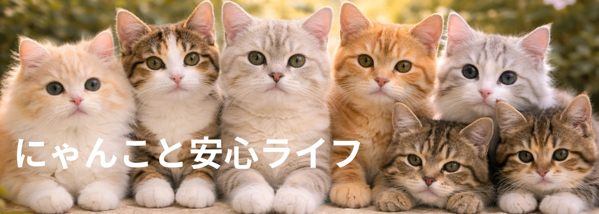 にゃんこと安心ライフ