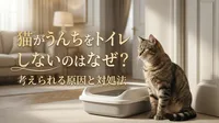 猫がうんちをトイレでしないのはなぜ？考えられる原因と対処法