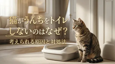猫がうんちをトイレでしないのはなぜ？考えられる原因と対処法