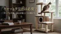 キャットタワーは必要？テーブルや棚に乗る対策としての選び方
