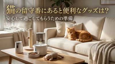 猫の留守番にあると便利なグッズは？安心して過ごしてもらうための準備