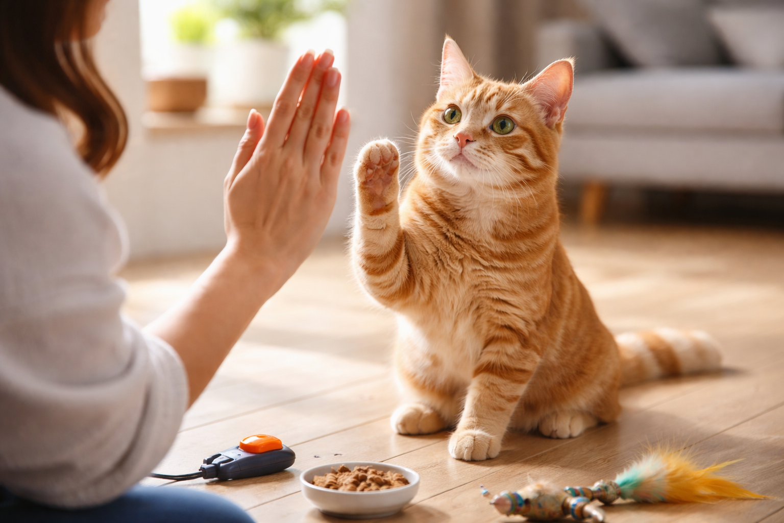 猫のしつけ