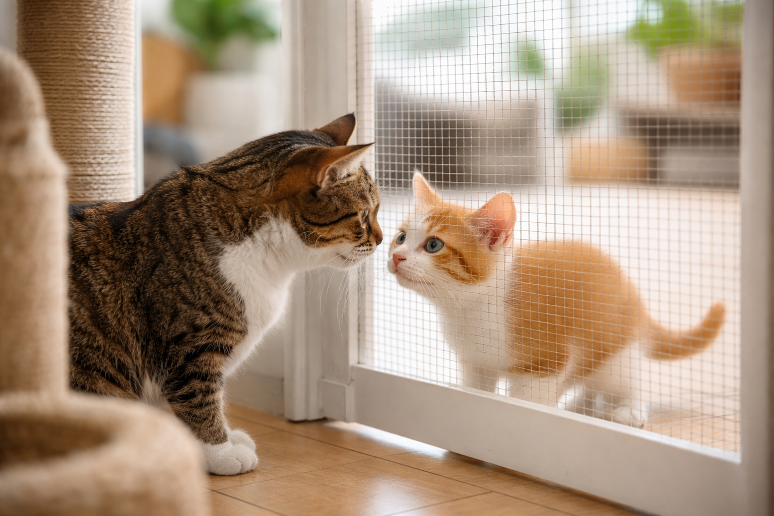 いちばん失敗しにくいのは「段階的に会わせて、先住猫さんを最優先」なんですね