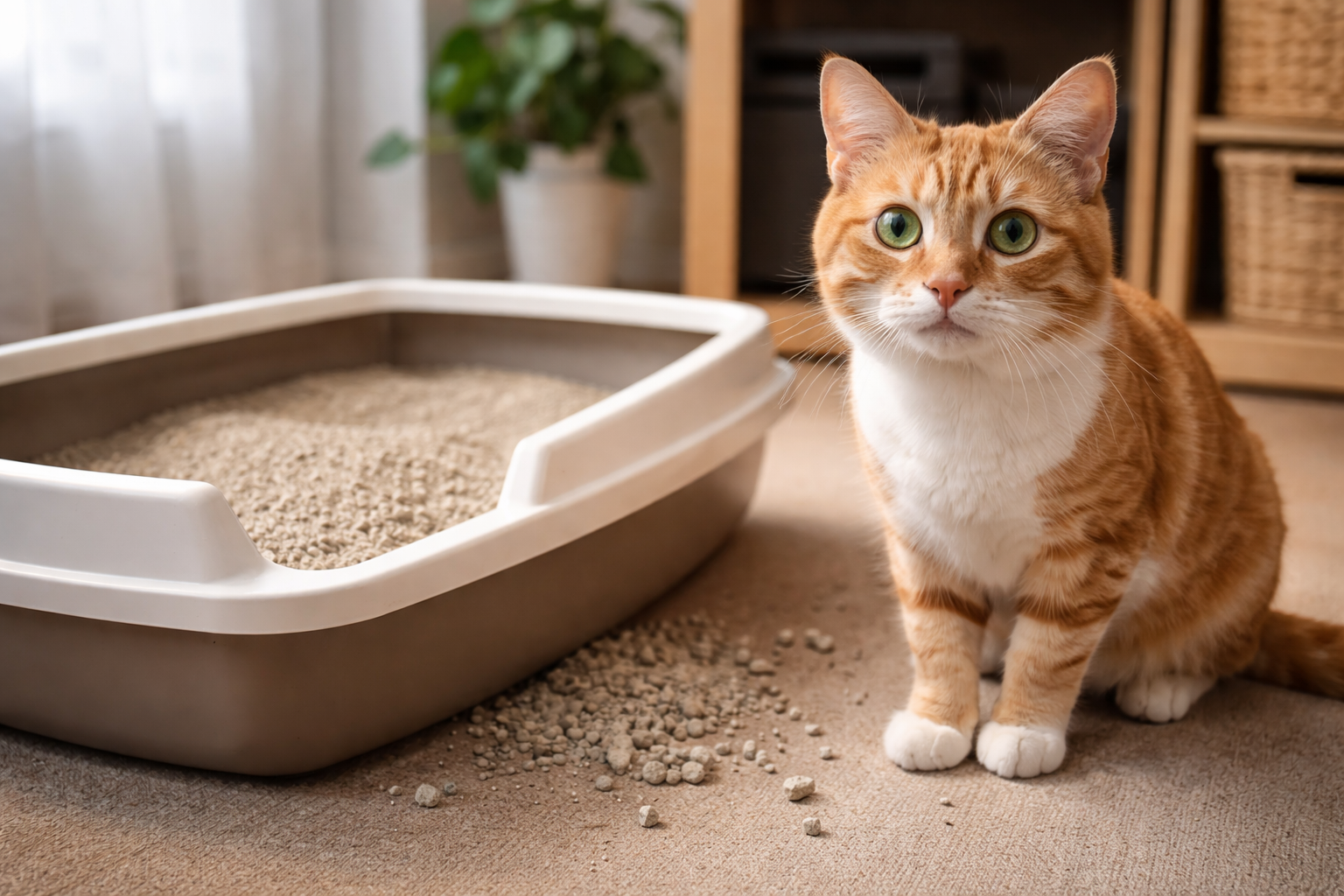 猫さんがトイレを避ける理由は「嫌」や「不安」のサインかもしれませんね