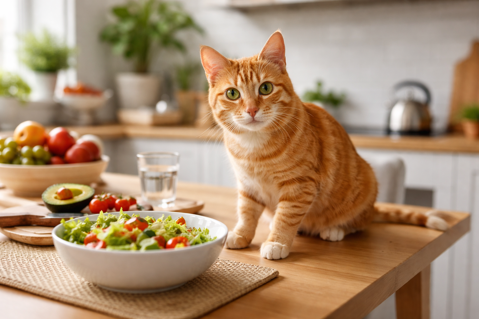 猫ちゃんがテーブルに乗るのは「困った子」だからじゃないんですね