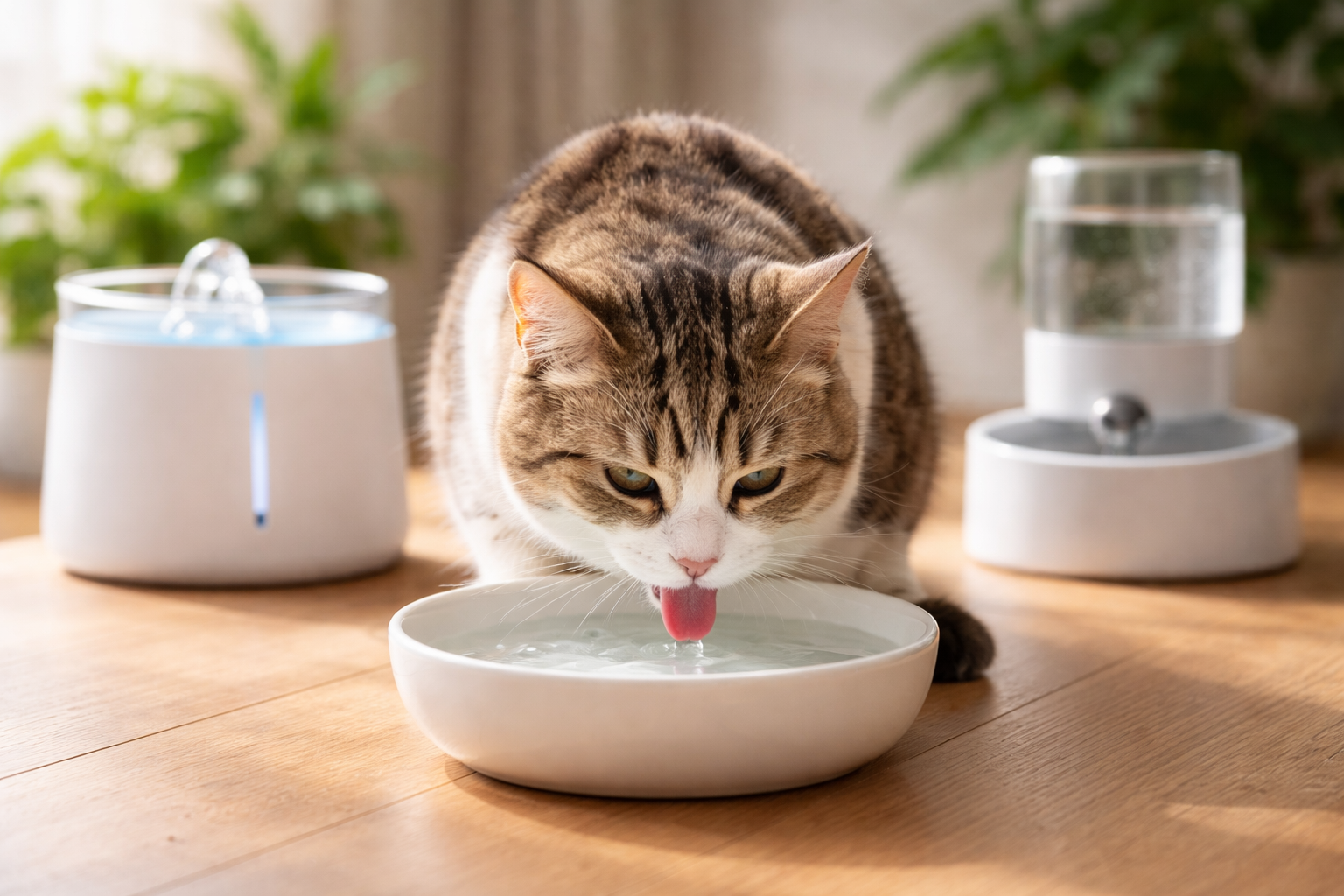 猫が水を飲みやすい器は「姿勢・ヒゲ・清潔」の3点で選ぶのが近道なんですね