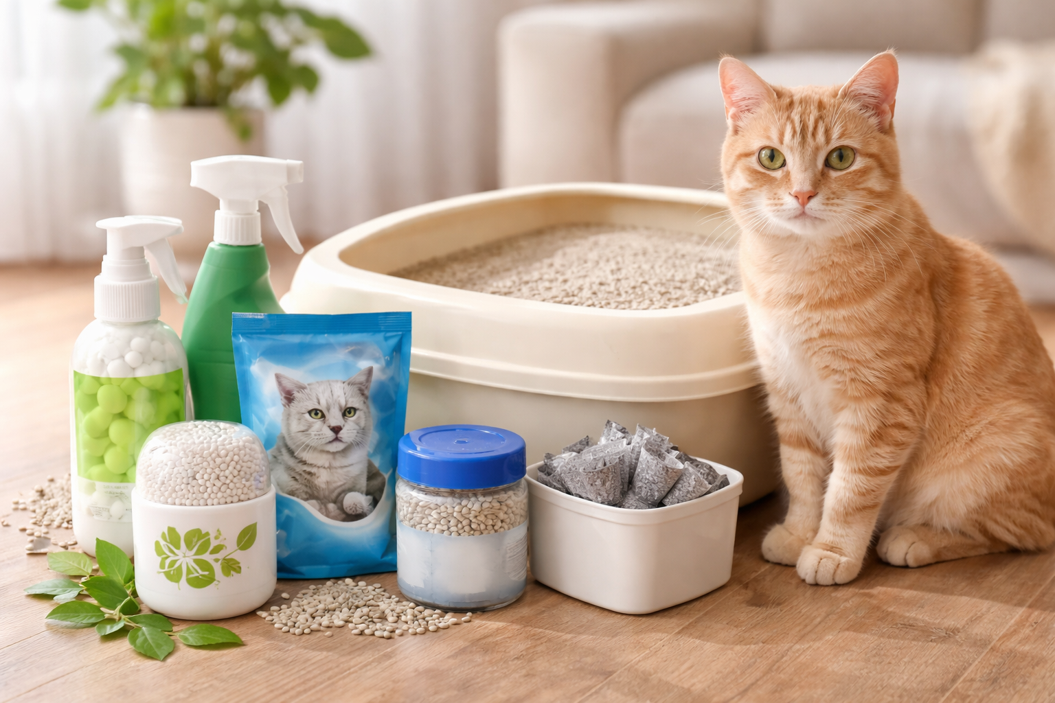 消臭グッズは猫のトイレ対策にしっかり役立ちます