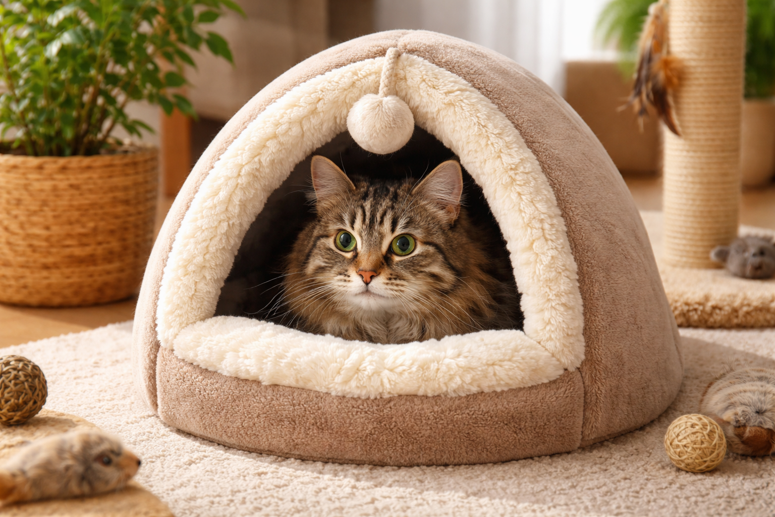 猫さんが「隠れたい」のは弱いからではなく、本能に近い行動なんですね
