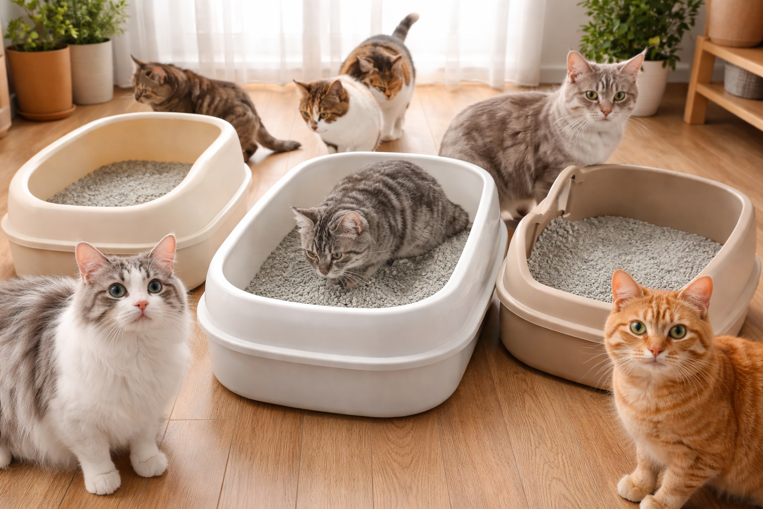 多頭飼いだとトイレの不満が出やすい理由、わかりますよね