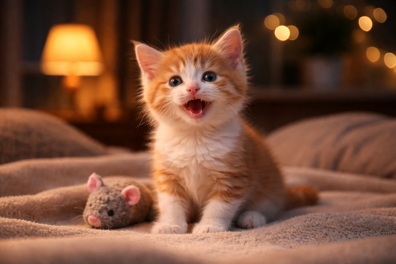 子猫が夜鳴きする理由はいくつか重なっていることが多いんです