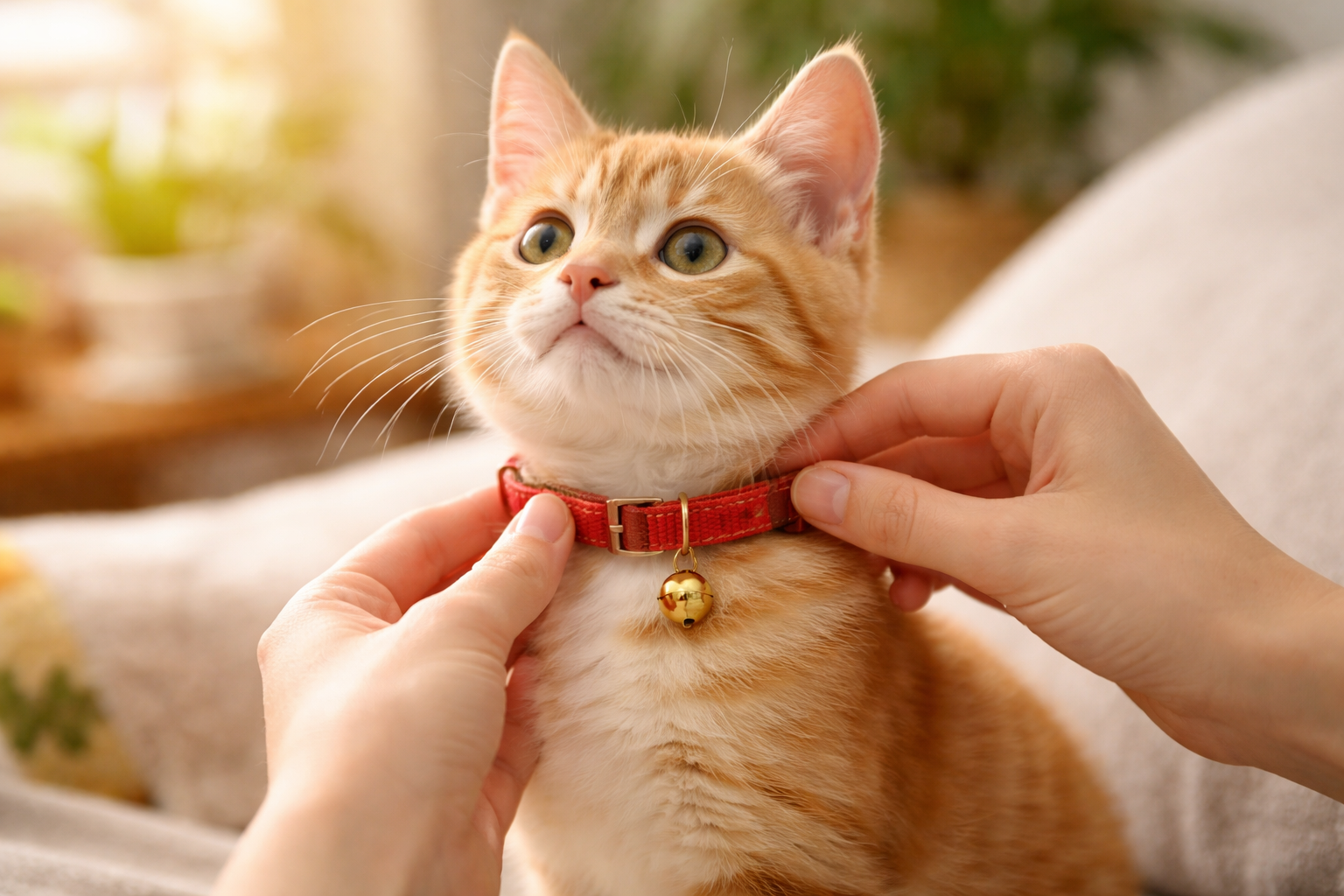猫さんが首輪を嫌がるのは「違和感」が大きいからなんです