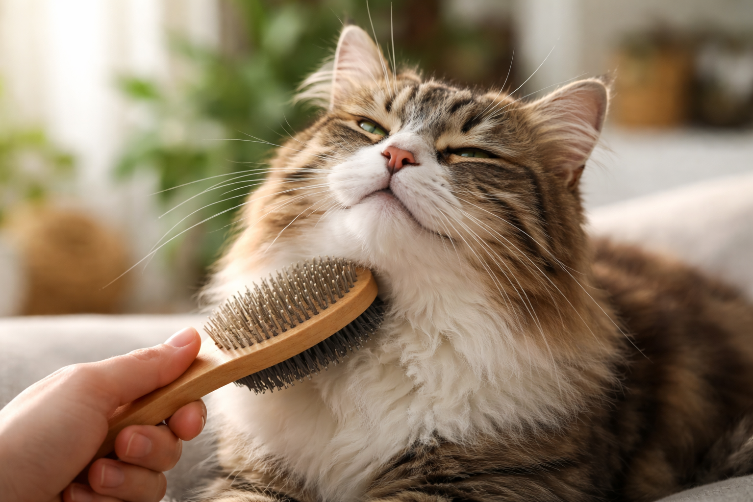 猫さんがブラッシングを嫌がるのは「痛い・怖い・落ち着かない」からかもしれませんね