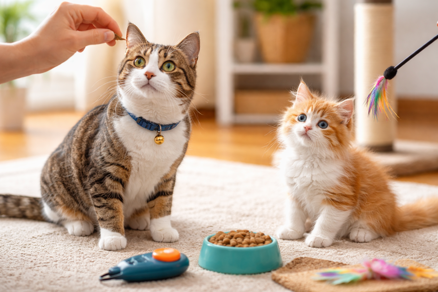 子猫さんと成猫さんで、しつけの“つまずきポイント”が違うんですね