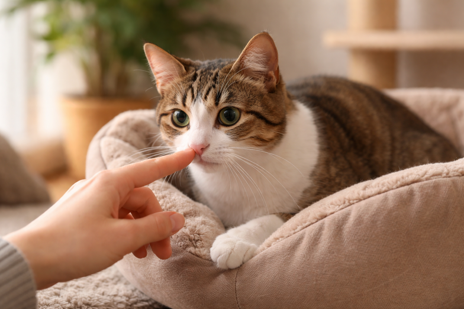 怖がりな保護猫さんのしつけは「安心→信頼→習慣」の順で進めるんですね