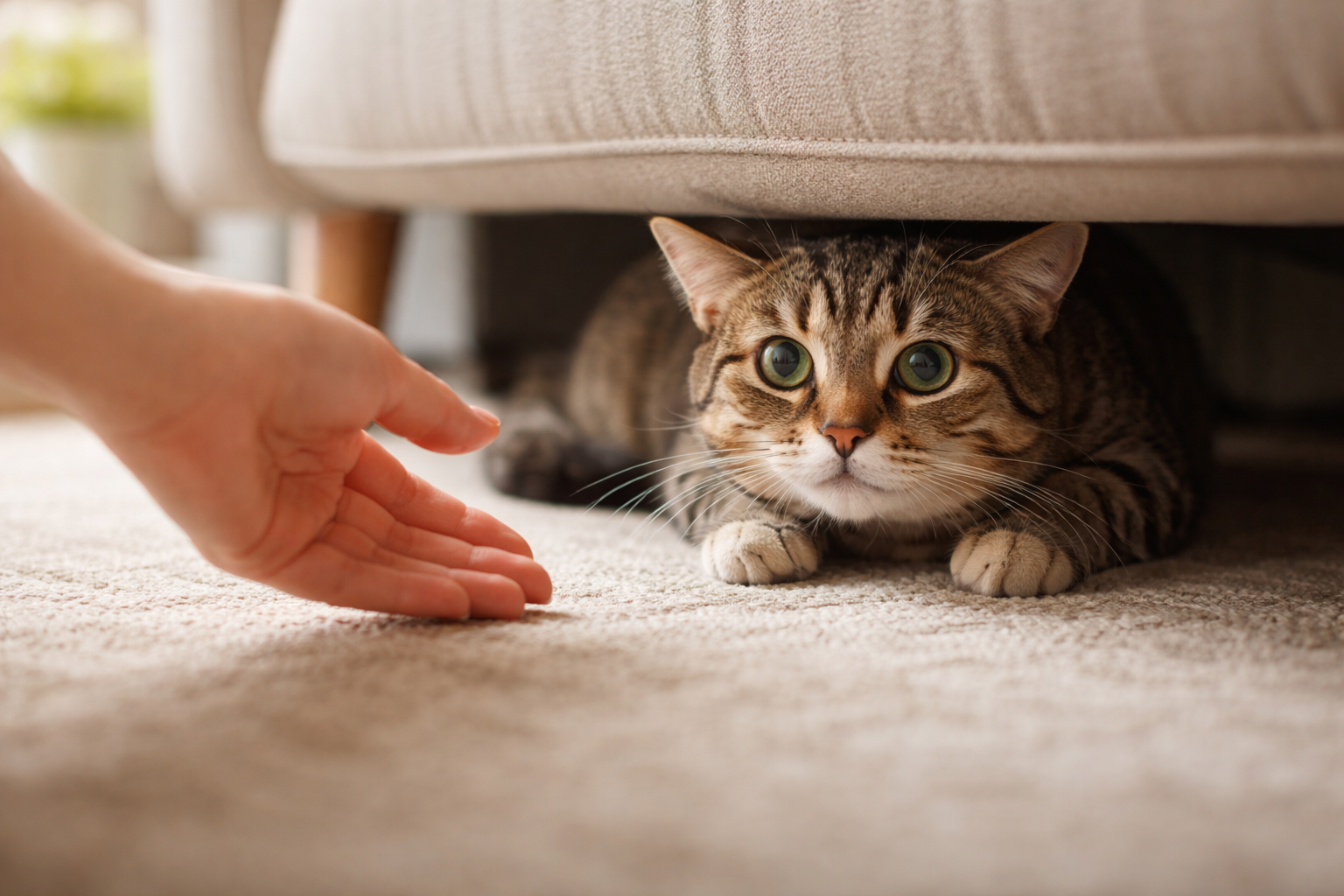 猫が人を怖がるのはなぜ?よくある理由をやさしくほどきます