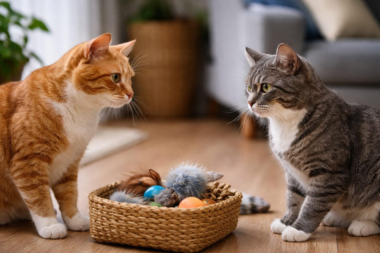 猫同士がこじれやすいのは「縄張り」と「変化」が理由