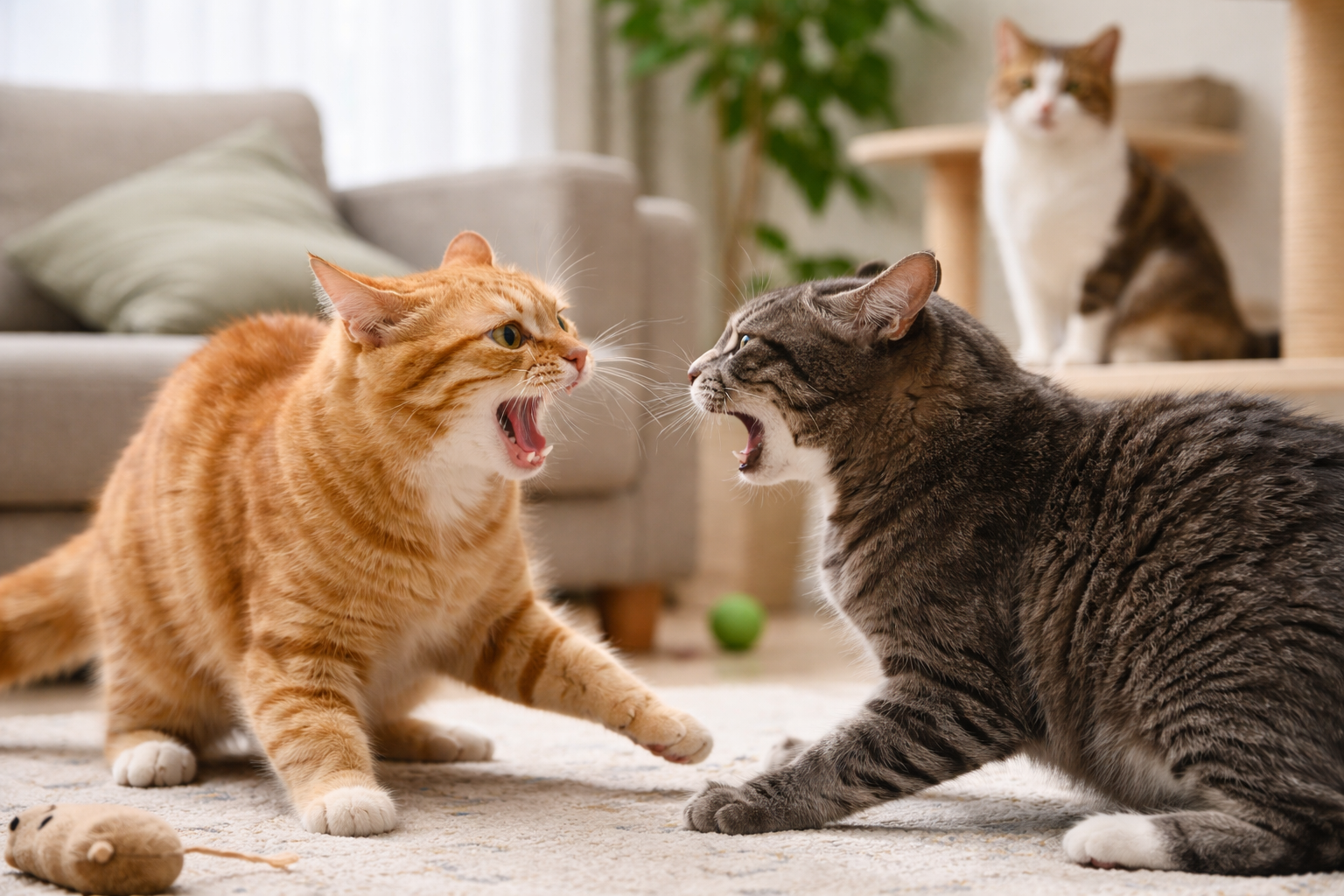 多頭飼いでケンカが増える主な原因