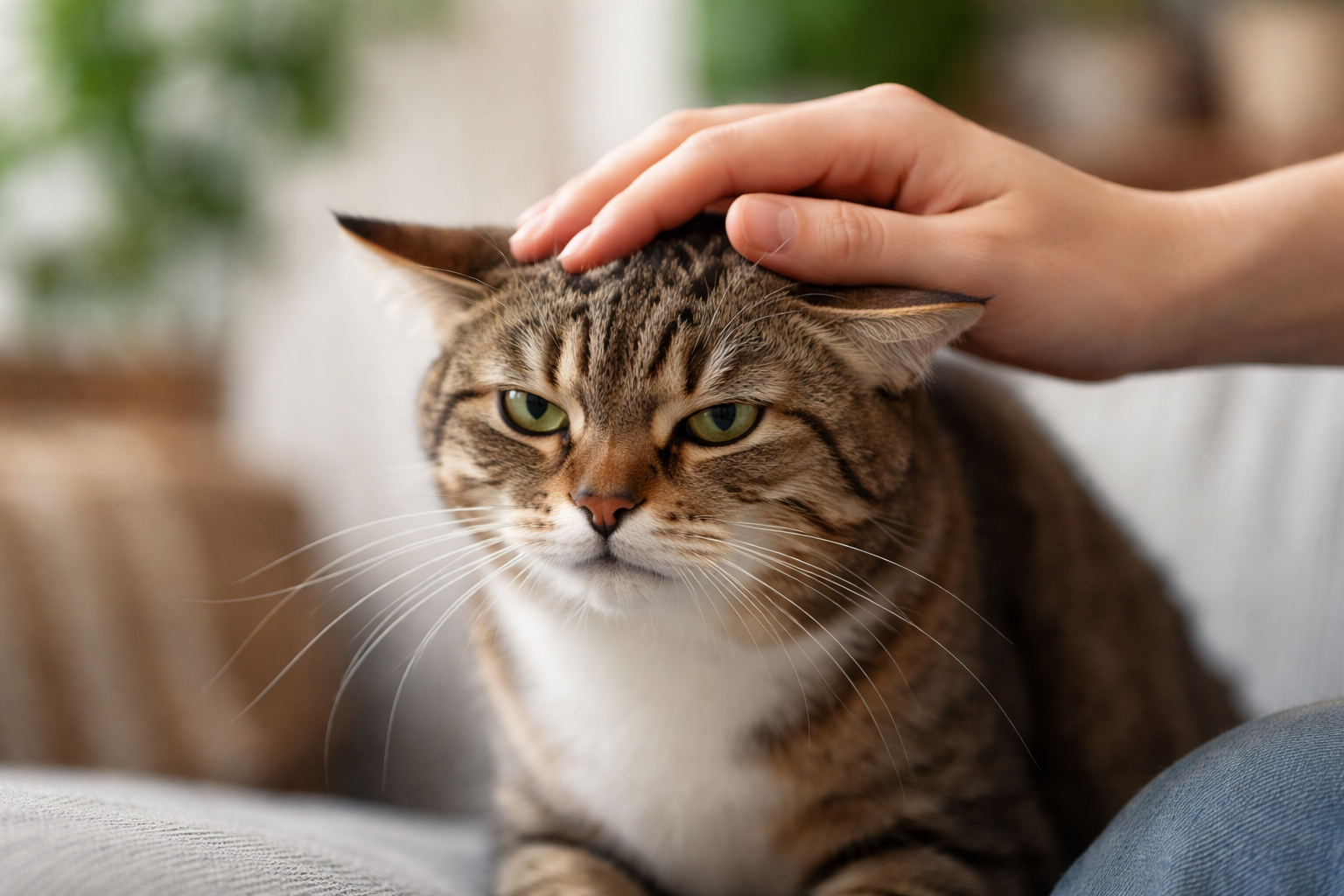 触られるのが苦手な理由は、猫さんの「自然な反応」なんですね