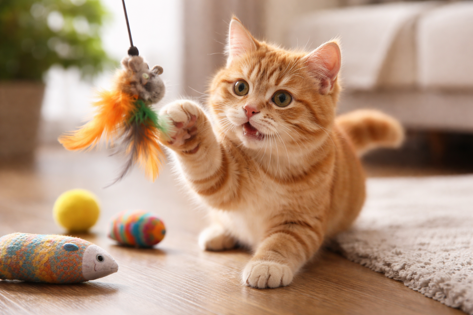 猫さんがおもちゃに飽きるのは「飽きっぽい」からじゃないかもしれません
